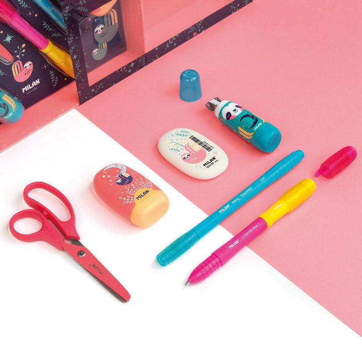 MILAN PNM1416C - Goma de Borrar Infantil Miga de Pan Ovalada. Edición Cuddles