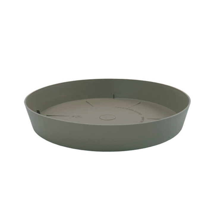 Plastiken TES - Plato Redondo Ø20 cm para Macetas de 26 cm. Taupe
