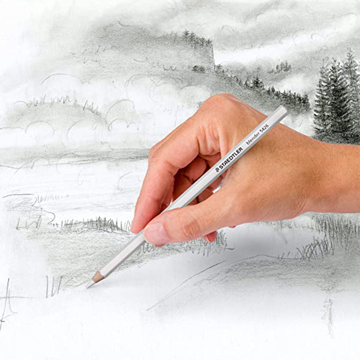 STAEDTLER Design Journey - Lápiz Mezclador para Dibujo Artístico en Color Blanco