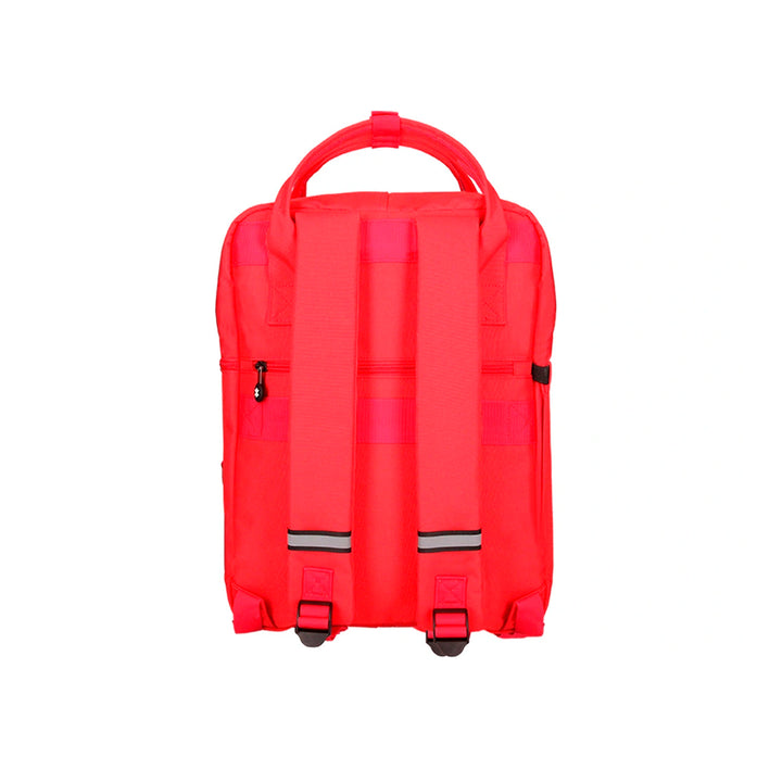 ANTARTIK - Mochila Multifunción con 2 Asas y Bolsillos Exteriores. Rojo