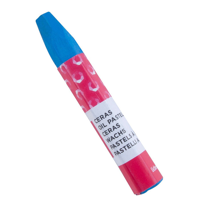 LIDERPAPEL - Lápices de Cera Blanda, Caja con 12 Colores Surtidos