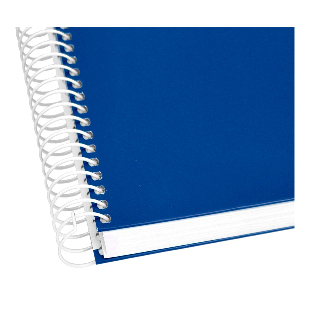 LIDERPAPEL - Cuaderno Espiral A4 con Margen 80h 90gr. Azul Marino