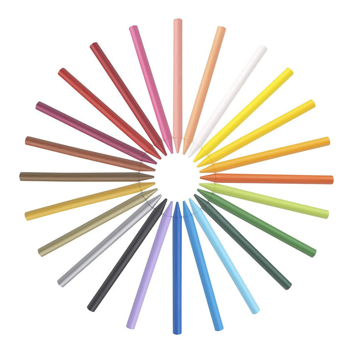 BIC 8757711 - Caja de 18 Lápices de Cera PLASTIDECOR. Seguros para Niños Norma EN71