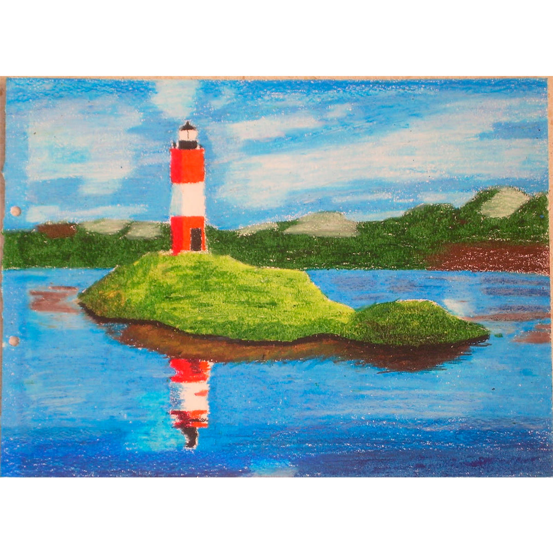 ALPINO Dacs - Caja con 12 Lápices de Cera Blanda en Colores Brillantes