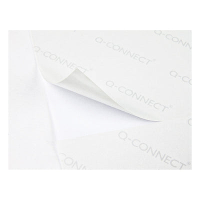 Q-CONNECT - Etiqueta Adhesiva Q-Connect Kf15386 Tamano 38.1x21.2 mm Fotocopiadora Laser Ink-Jet Caja Con 100 Hojas Din A4