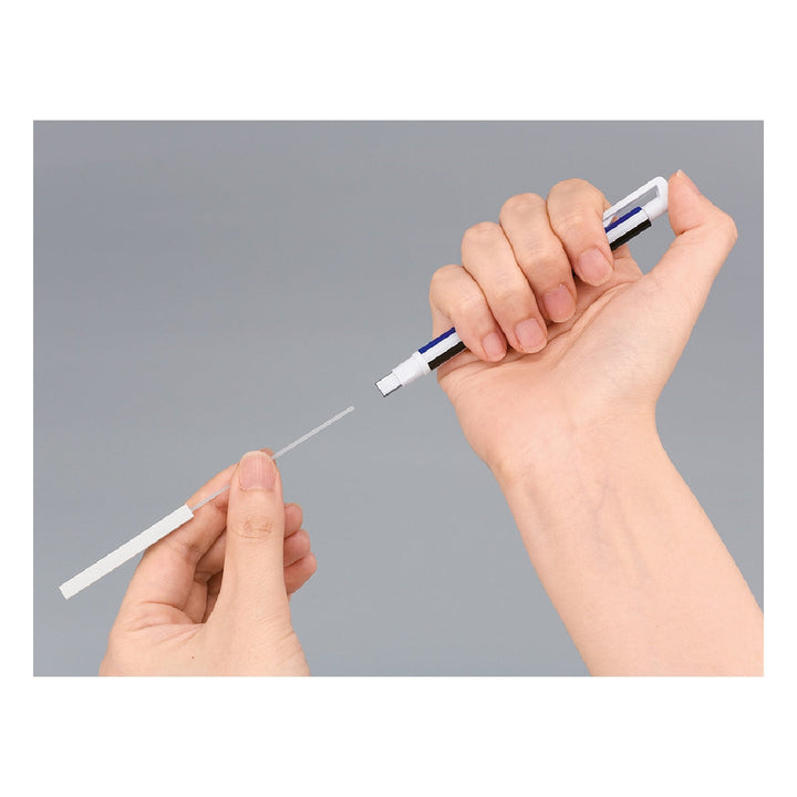 TOMBOW - Portagomas Tombow Con Clip Mono Zero Punta Rectangular 2.5x5 mm