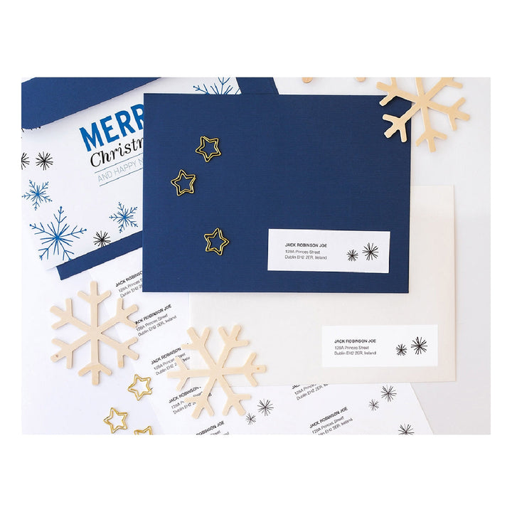 Q-CONNECT - Etiqueta Adhesiva Q-Connect Kf10653 Tamano 105x35 mm Fotocopiadora Laser -Ink-Jet Caja Con 100 Hojas Din A4