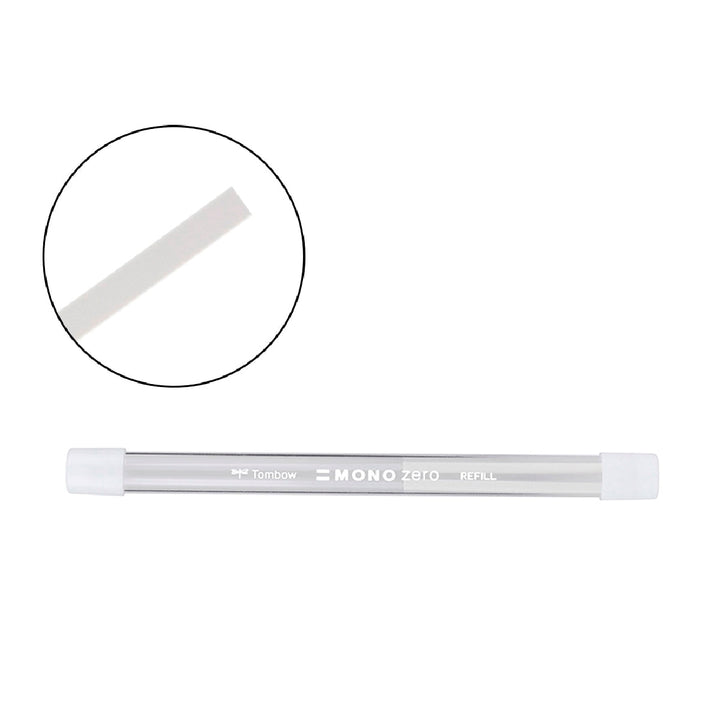 TOMBOW - Repuesto Portagomas Tombow Mono Zero Rectangular 2.5 X 5 mm Tubo Con 2 Unidades