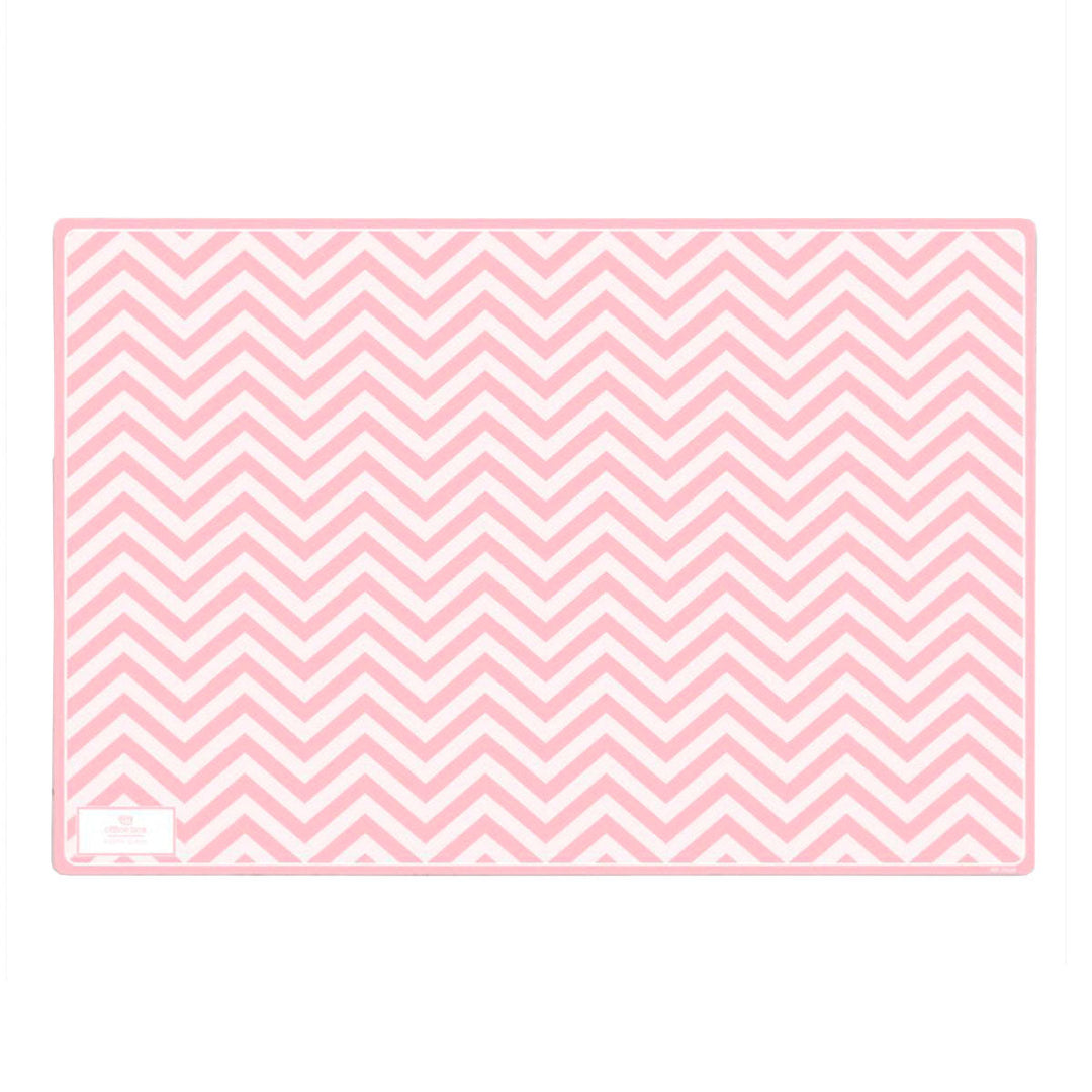 OFFICE BOX North Glace - Base de Mesa Protectora, Decorativa y Antideslizante. Rosa