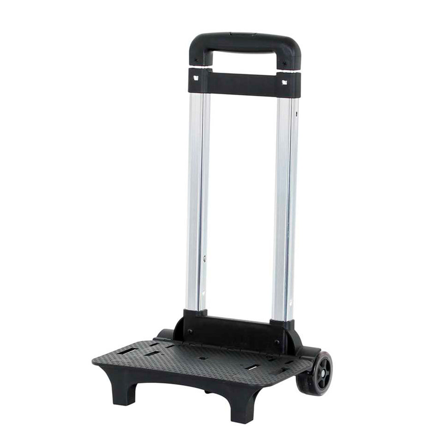 KARACTERMANIA - Carro Trolley para Mochilas con 2 Ruedas y Tirador Telescópico. Negro