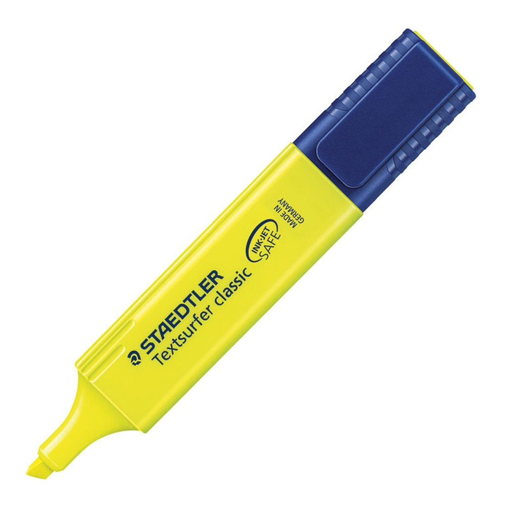 STAEDTLER - Set de 5 Marcadores Fluorescentes Textsurfer Classic 364. Amarillo