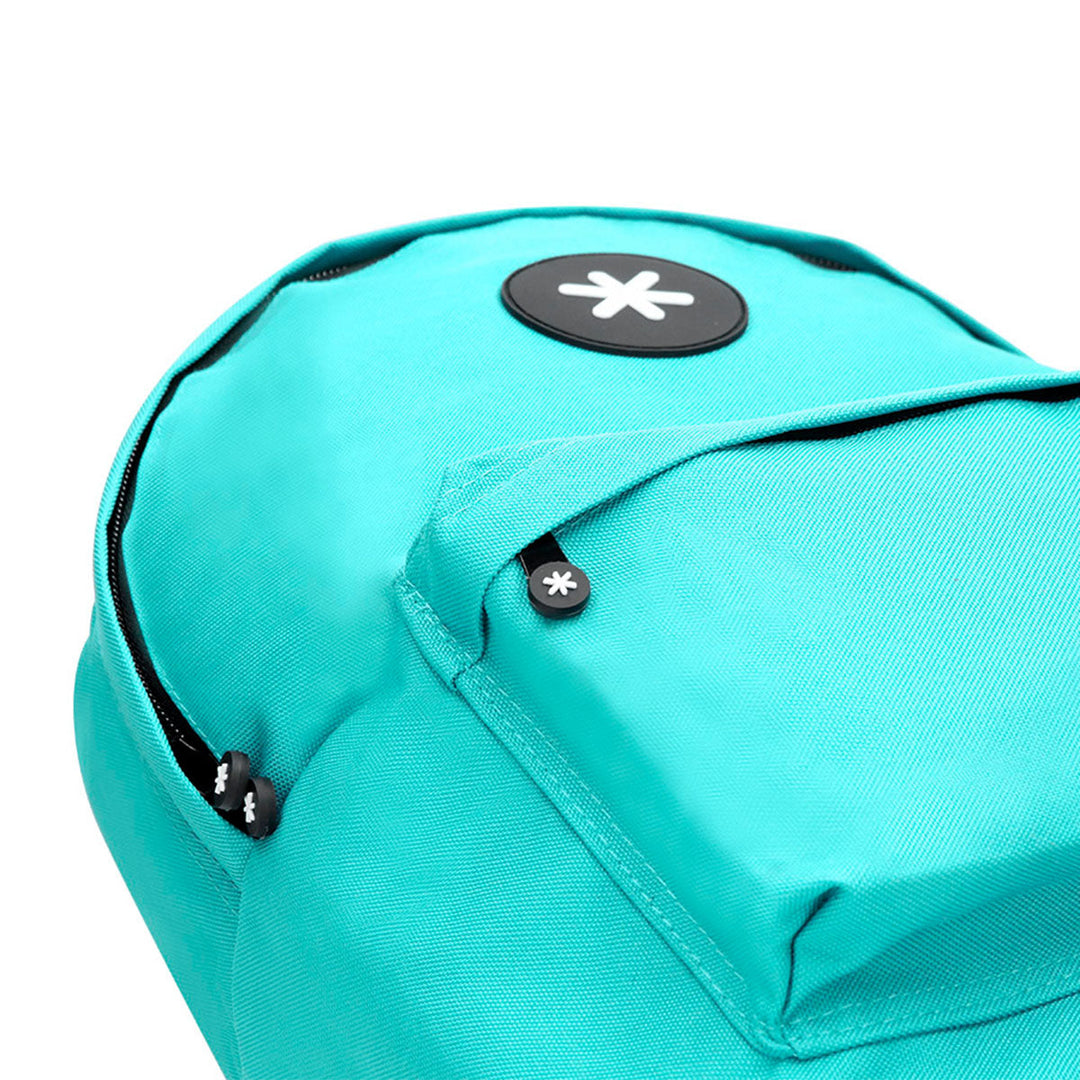 ANTARTIK - Mochila Escolar con Asas Acolchadas y Bolsillo Exterior. Azul Hielo