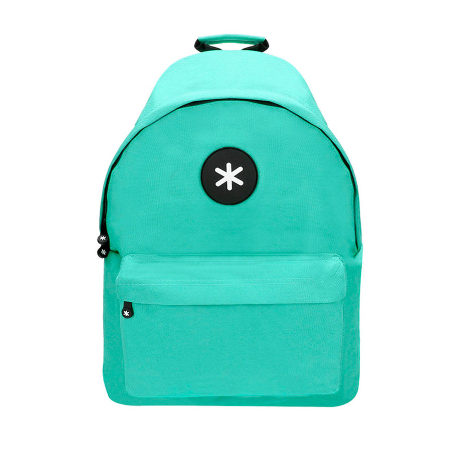 ANTARTIK - Mochila Escolar con Asas Acolchadas y Bolsillo Exterior. Menta