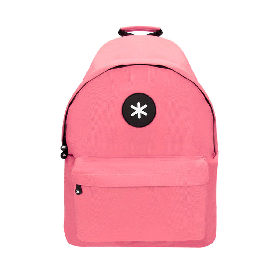 ANTARTIK - Mochila Escolar con Asas Acolchadas y Bolsillo Exterior. Coral