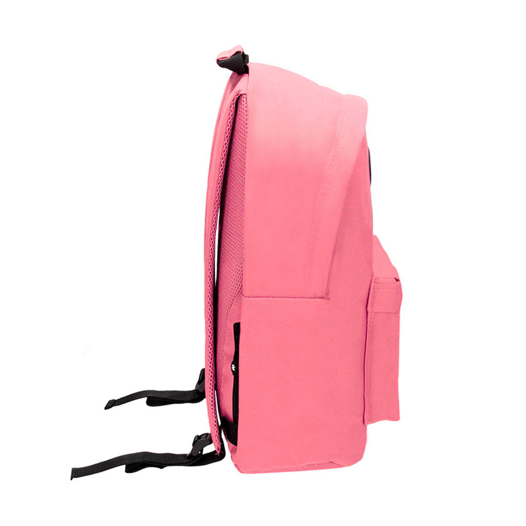 ANTARTIK - Mochila Escolar con Asas Acolchadas y Bolsillo Exterior. Coral