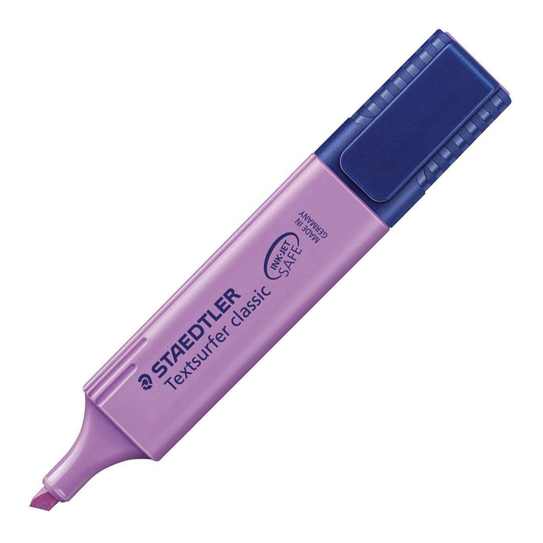 STAEDTLER - Set de 5 Marcadores Fluorescentes Textsurfer Classic 364 C. Violeta