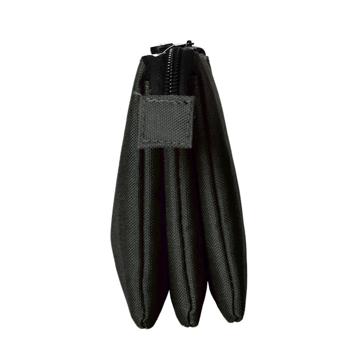 ANTARTIK - Conjunto Escolar con Mochila y Estuche Triple 2 Cremalleras. Negro