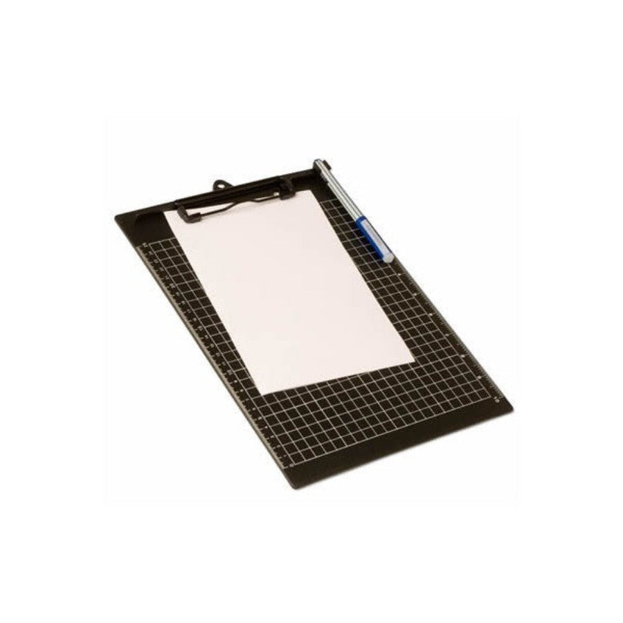 Office Box - Soporte Porta Documentos A4 Cuadriculado con Clip