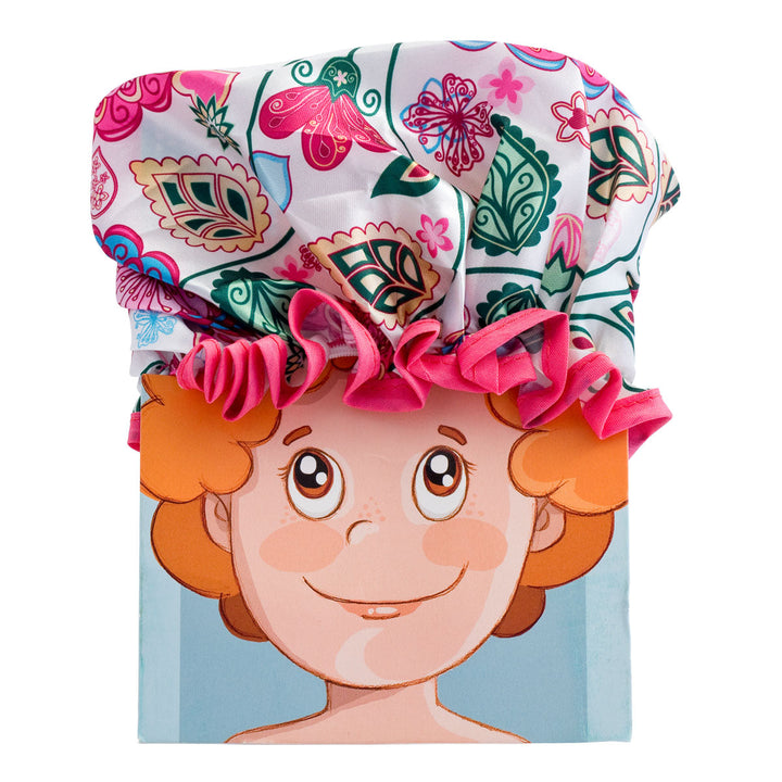 JAVIER Printemps - Gorro de Ducha Reutilizable e Impermeable