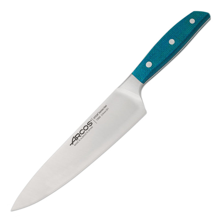 ARCOS 190623 - Cuchillo Cocinero Profesional Forjado 21 cm. Serie BROOKLYN