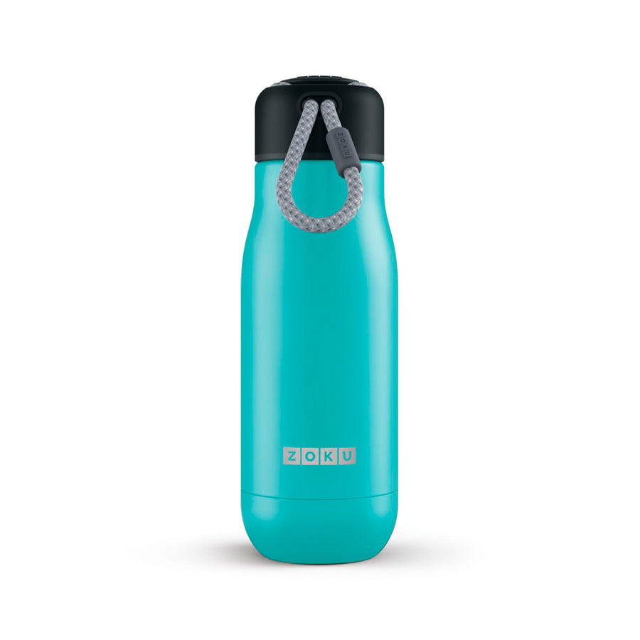 ZOKU PC - Botella Térmica de 0.35L en Acero Inoxidable de Doble Pared. Turquoise