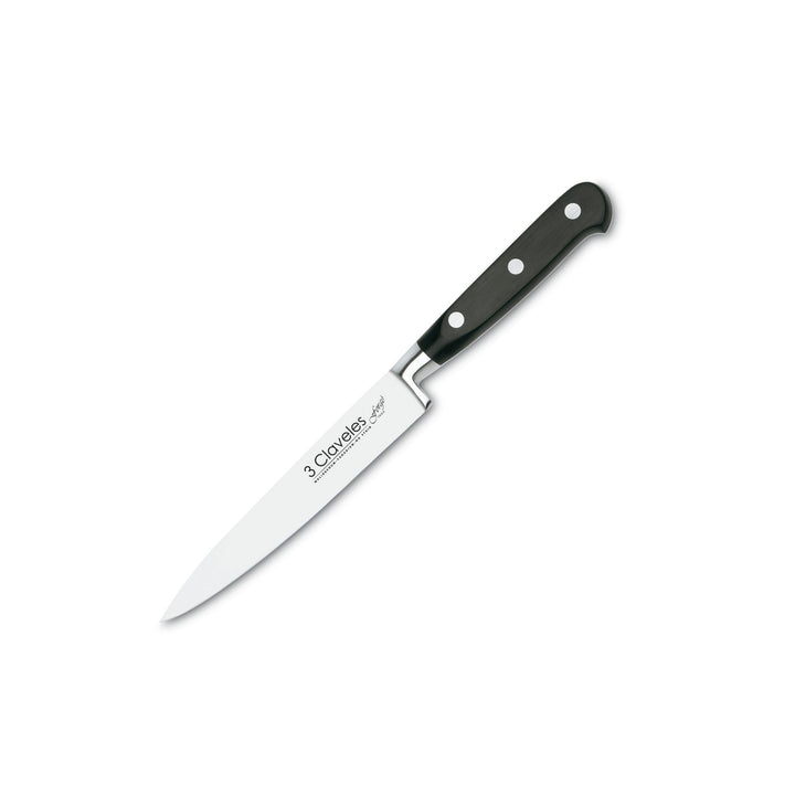 3 Claveles Forgé - Cuchillo Filetear Profesional 15 cm Acero Inoxidable