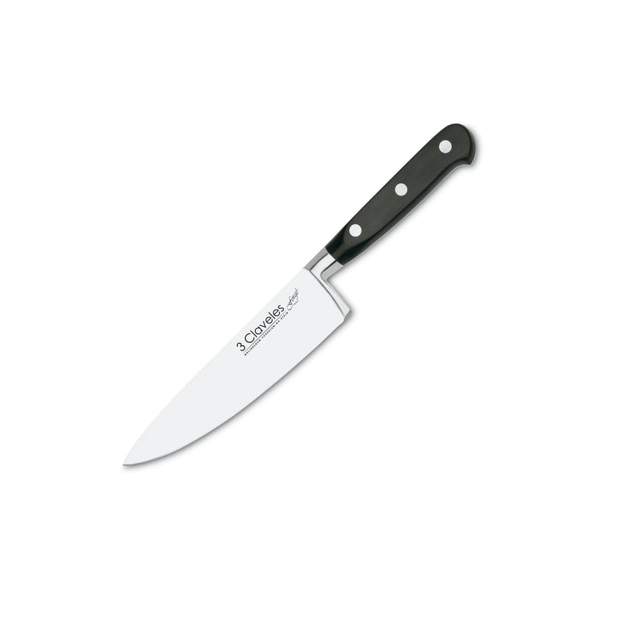 3 Claveles Forgé - Cuchillo Cocinero Profesional 15 cm Acero Inoxidable