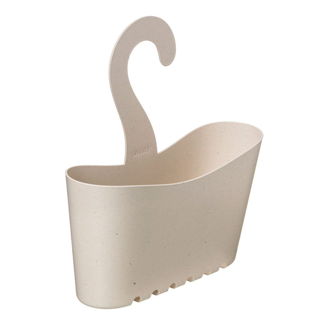 TATAY Standard - Cestillo de Ducha Multiusos con Colgador. Material 100% Reciclado. Beige