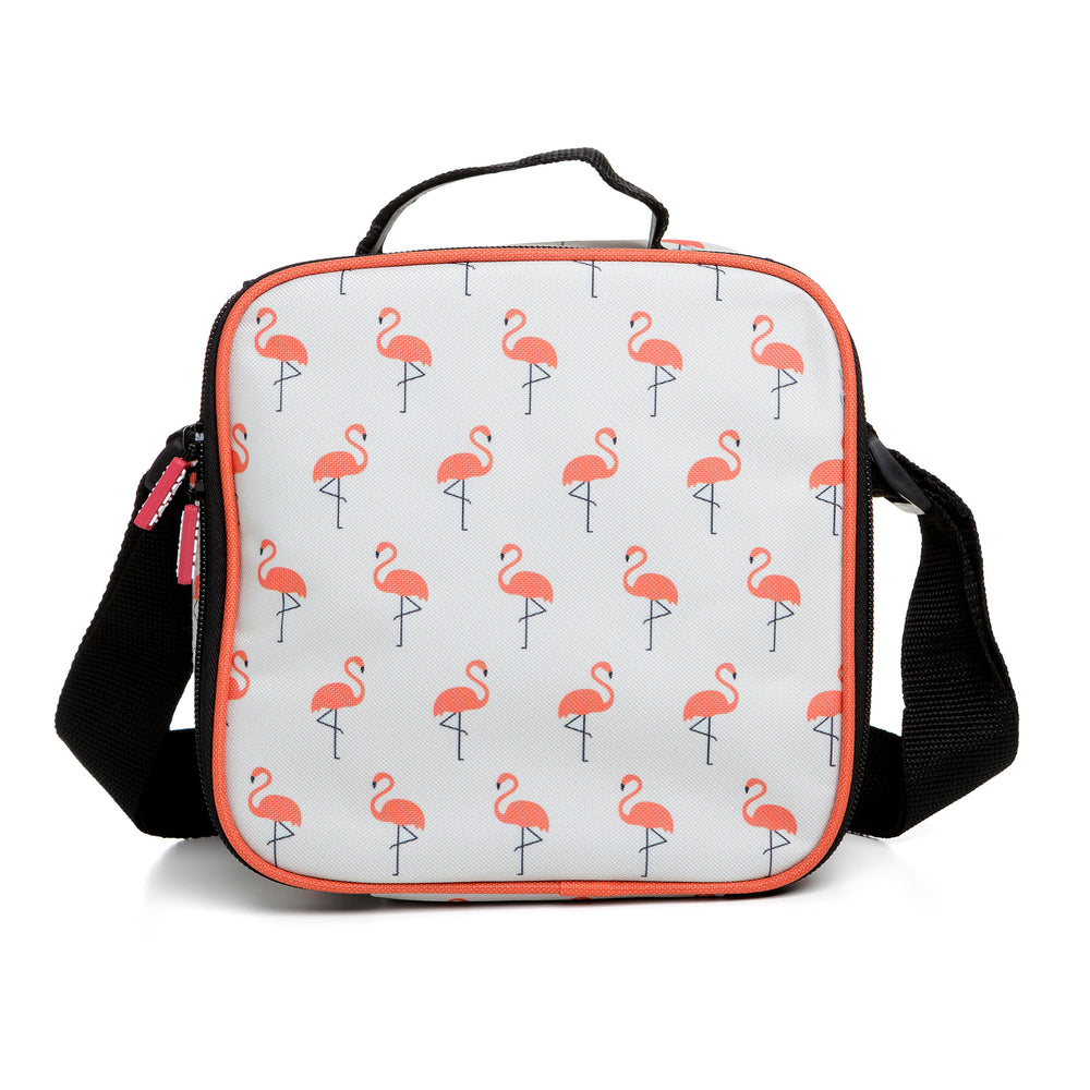 TATAY Urban Food Casual - Bolsa Térmica Porta Alimentos 3L con Recipientes, Flamingo