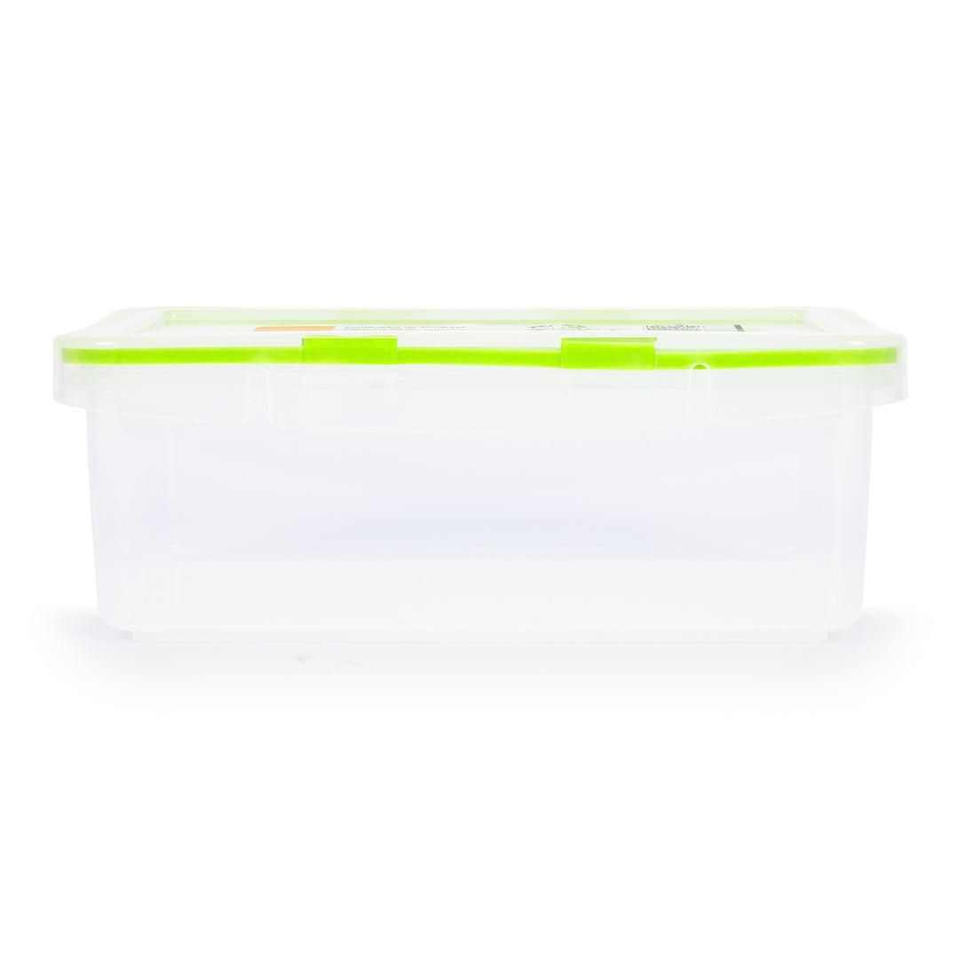 IBILI Lunch Away - Recipiente Rectangular de 0.8L en Plástico PP05. Verde