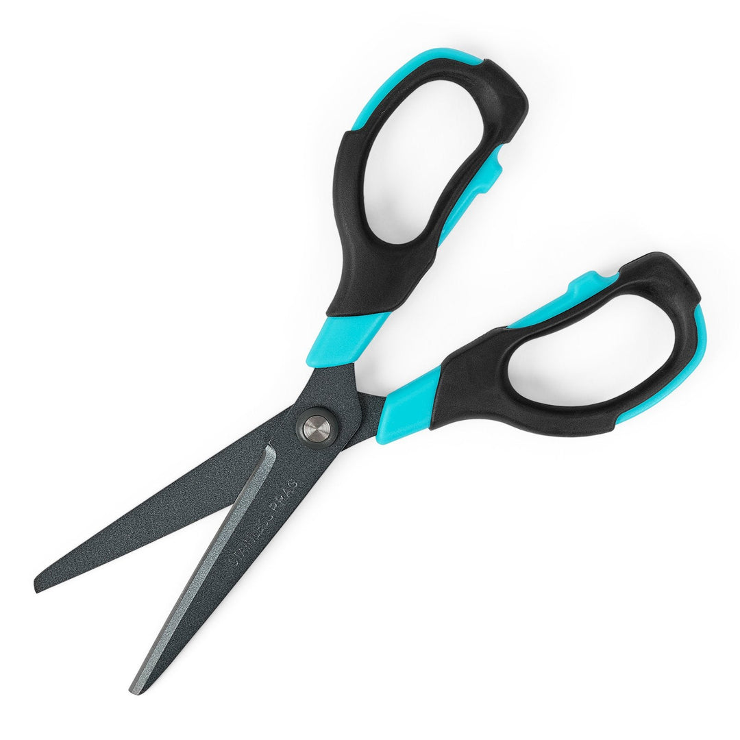 Tijeras SDI Black Titanium Antiadherente 17 cm. Azul