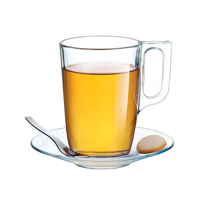 Luminarc Nuevo - Taza de Desayuno de 32 cl en Vidrio Templado Extra Resistente