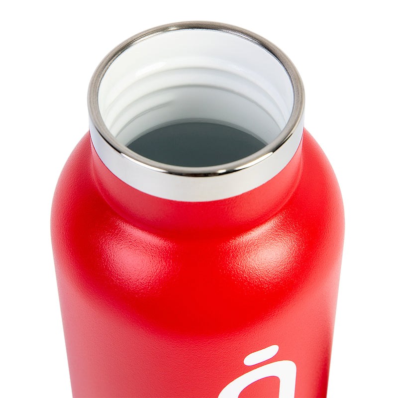 Runbott Sport - Botella Térmica Reutilizable de 0.6L con Interior Cerámico. Rojo
