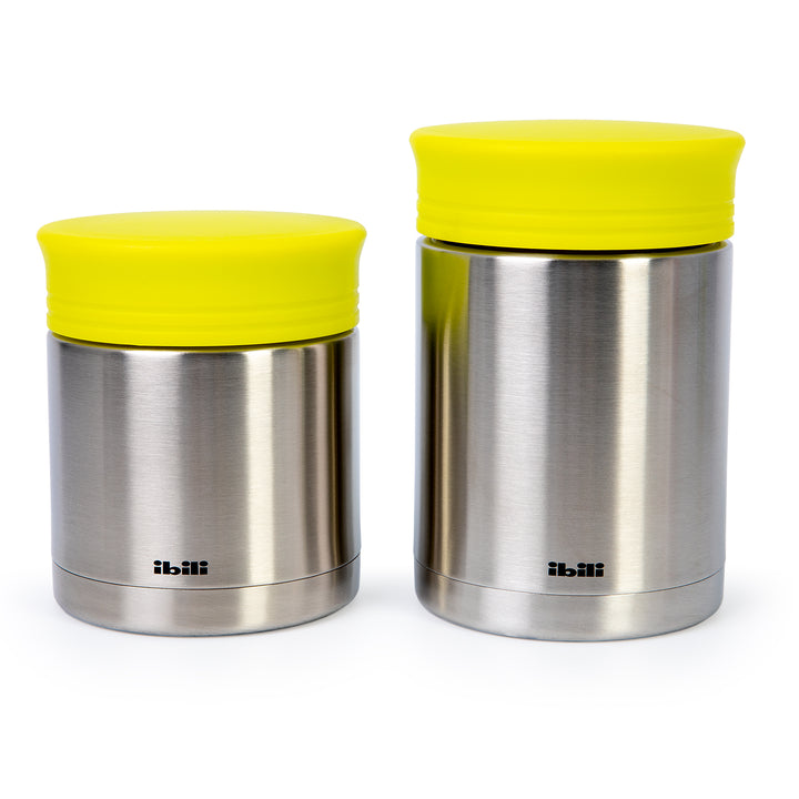 IBILI Mini - Termo Infantil para Comida de 0.3L en Acero Inoxidable. Verde