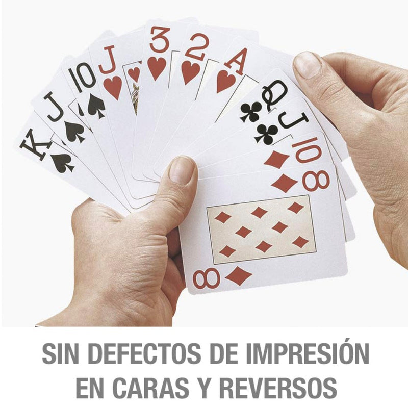FOURNIER 1044655 -  Baraja Española Nº 2100 de 40 Cartas. Calidad Casino
