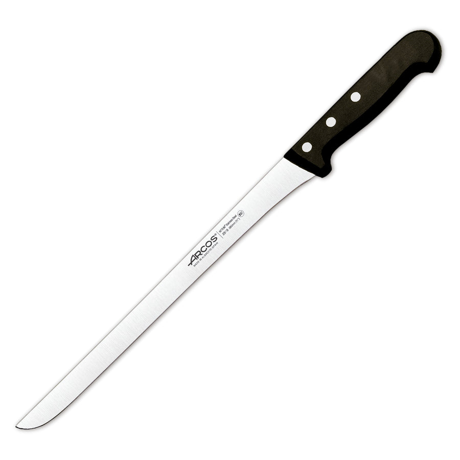 ARCOS Universal - Cuchillo Jamonero Flexible 28 cm Acero Inoxidable Forjado Nitrum