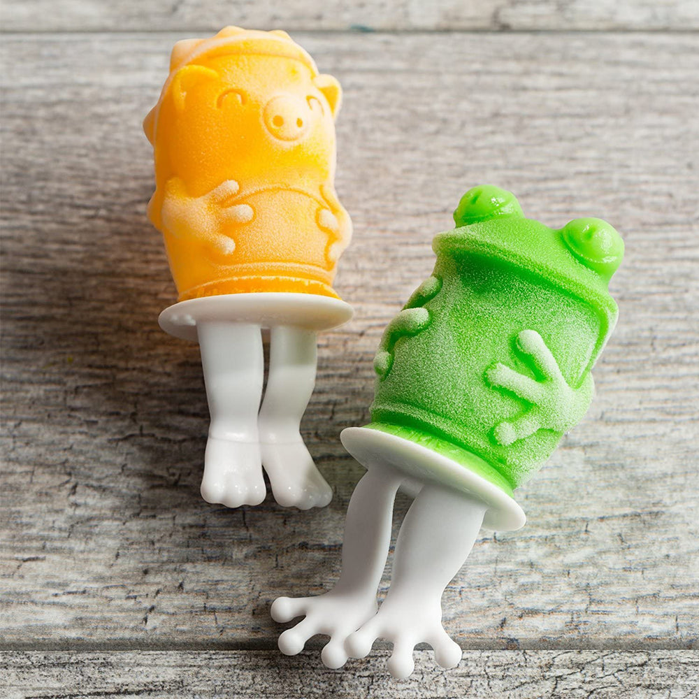 ZOKU Character Pop - Molde para Helados en Silicona con Palito Incluido. Erizo