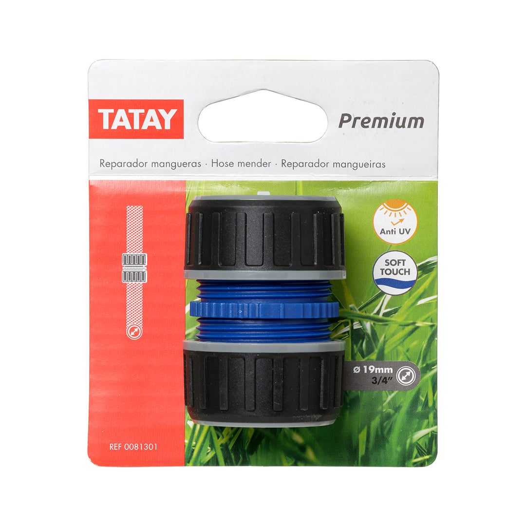 TATAY Premium - Reparador Rápido Universal para Mangueras de 3/4" Anti UV