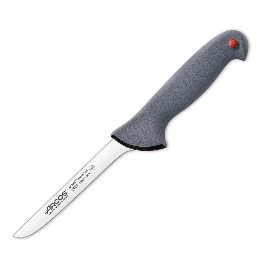 ARCOS Colour Prof - Cuchillo Deshuesador 13 cm Acero Inoxidable Forjado Nitrum