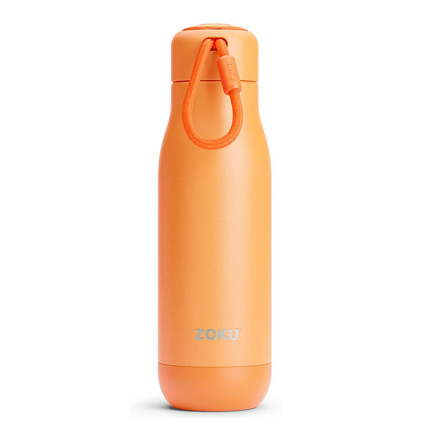 ZOKU PC - Botella Térmica de 0.5L en Acero Inoxidable de Doble Pared. Orange