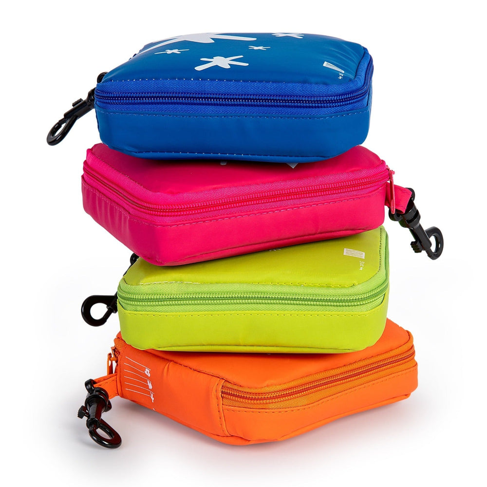 IRIS Kids - Porta Sandwich Infantil Termoinsulado con Mosquetón, Naranja