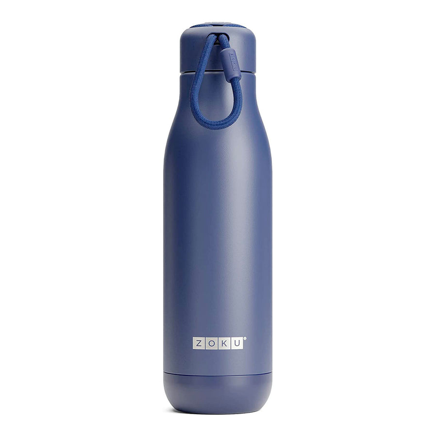 ZOKU PC - Botella Térmica de 0.75L en Acero Inoxidable de Doble Pared. Navy