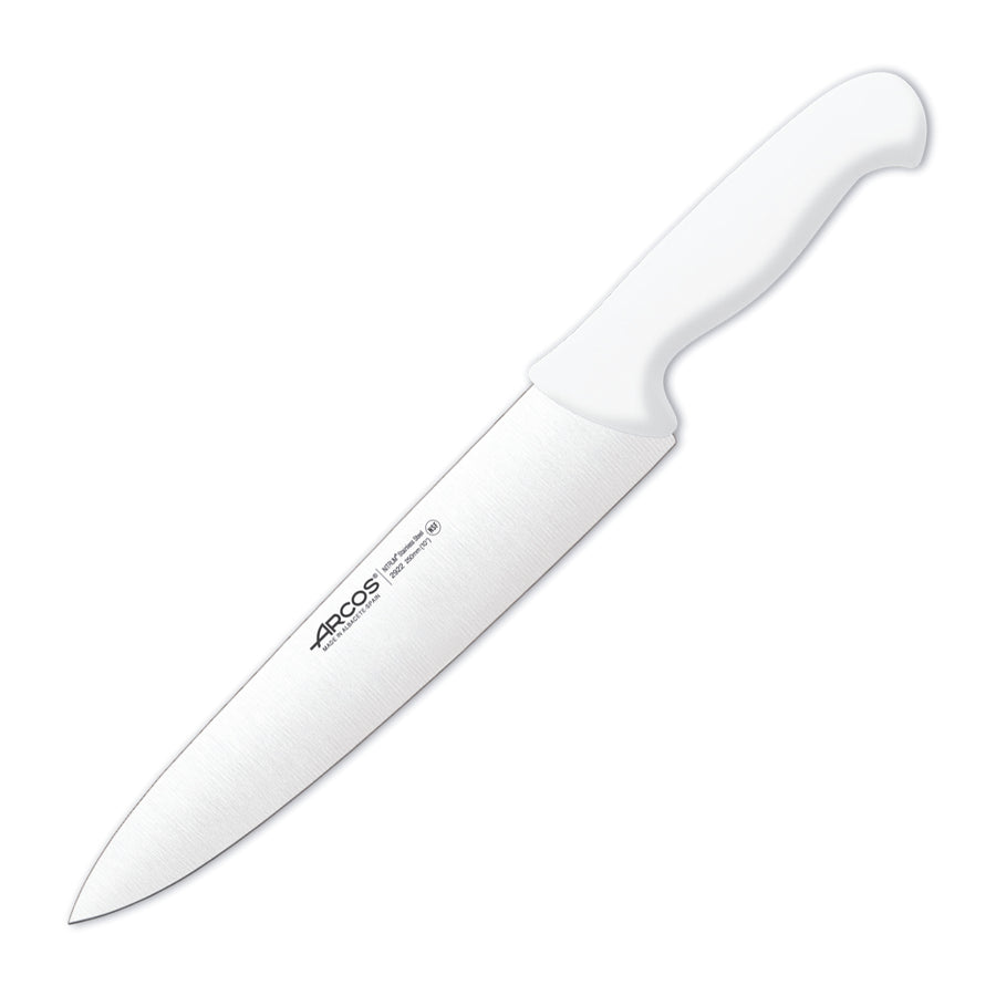 ARCOS Serie 2900 - Cuchillo Profesional Cocinero 25 cm Acero NITRUM. Blanco