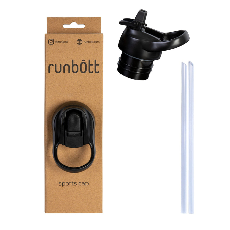 RUNBOTT Sport - Tapón Deportivo con Boquilla de Silicona y 2 Cánulas de Repuesto