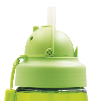 LAKEN OBY - Tapón Infantil para Botellas de Boca Ancha con Boquilla Incluida. Verde